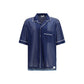 Blue Polyester Sportswear