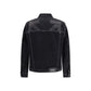 Black Cotton Denim Jacket