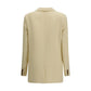 Beige Linen Blazer