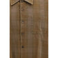 Brown Cotton Pattern Shirt