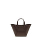 Bordeaux Calf Leather Bos Taurus Shoulder Bag
