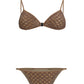 Brown Viscose Bikini