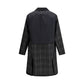 Black Polyester Coat