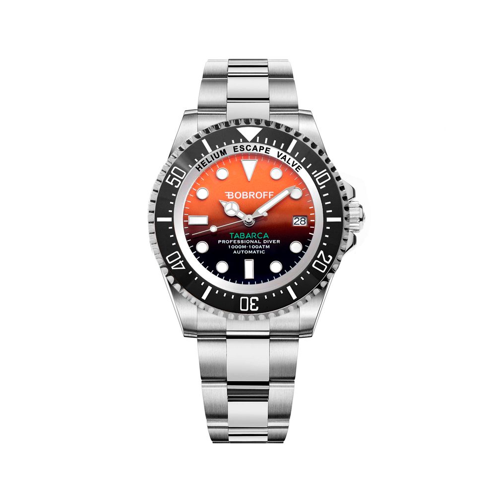 Silver Stainless Steel Sport Watch