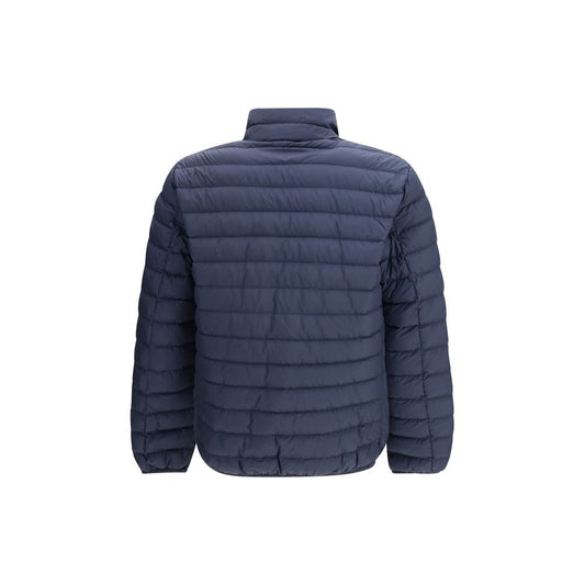 Blue Fabric Shell Jacket