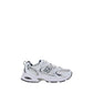 White Polyethylene Athletic Sneakers