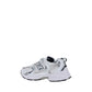 White Polyethylene Athletic Sneakers
