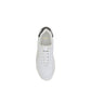 White Calf Leather Bos Taurus Low Top Sneakers