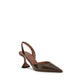 Brown Calf Leather Bos Taurus Platform Pumps