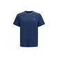 Blue Cotton T-Shirt