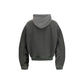 Gray Cotton Bomber