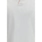 White Cotton Polo Shirt