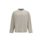 Gray Cotton Long Sleeve T-Shirt