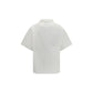 White Cotton Pattern Shirt