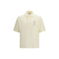 Beige Cotton Polo Shirt