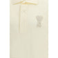 Beige Cotton Polo Shirt