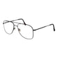 Black Metal Glasses (Frames)