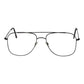 Black Metal Glasses (Frames)