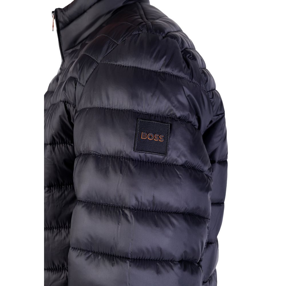 Black Recycled Polyester Coat