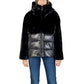Black Polyester Coat