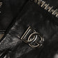 Women Black Embellished Wrist Length Mitten Gloves