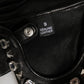 Black Embellished Wrist Length Mitten Women Gloves