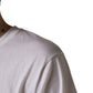 White Graphic Print DG Men Crew Neck T-shirt