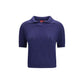 Blue Silk Dress Shirt