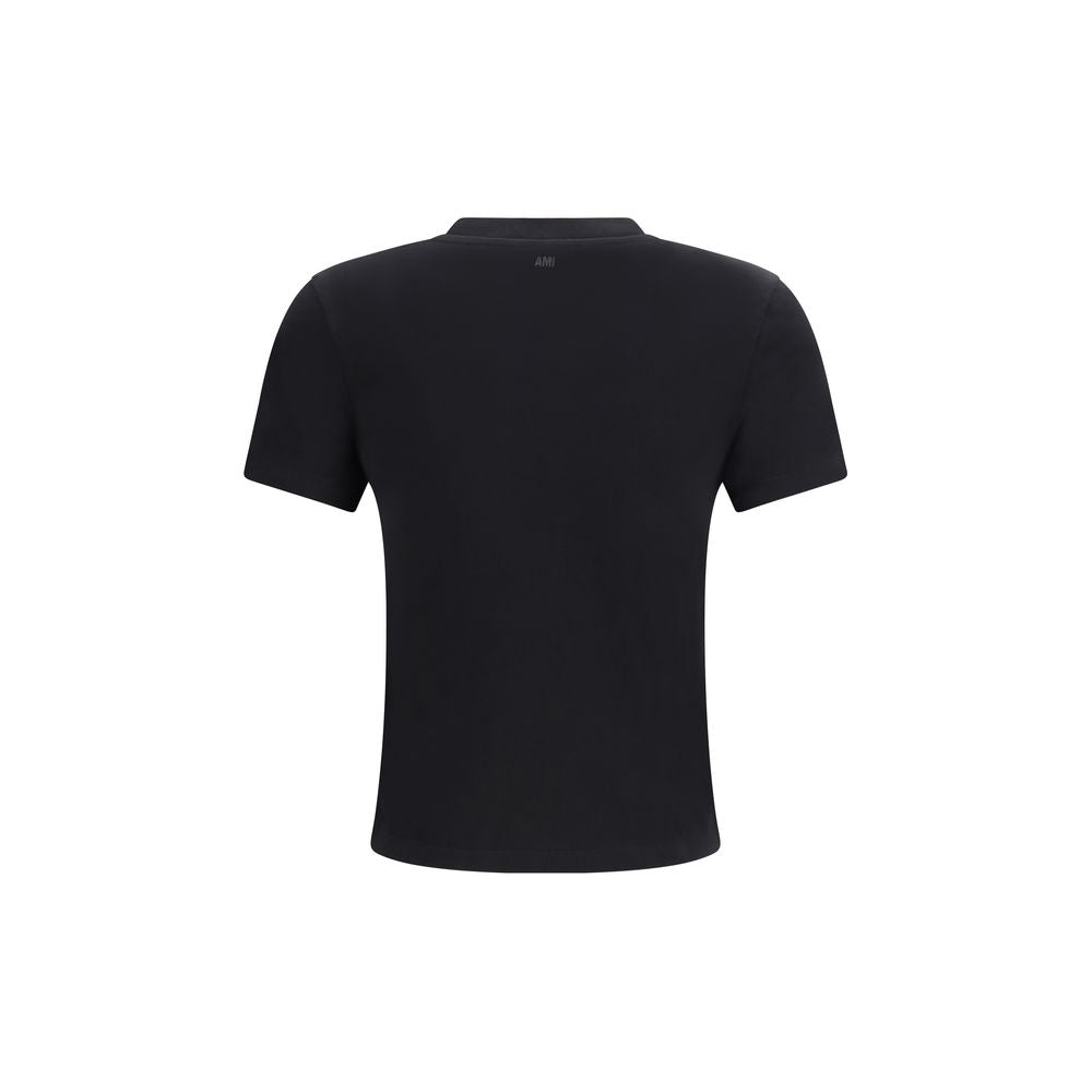 Black Cotton T-Shirt