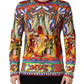Multicolor Teatro Dei Pupi Men Long Sleeves  T-shirt