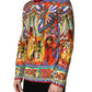 Multicolor Teatro Dei Pupi Men Long Sleeves  T-shirt