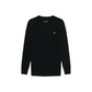 Black Cotton Sweatshirt