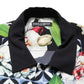 Multicolor Tropical Orchid Print Men Shirt
