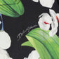 Multicolor Tropical Orchid Print Men Shirt