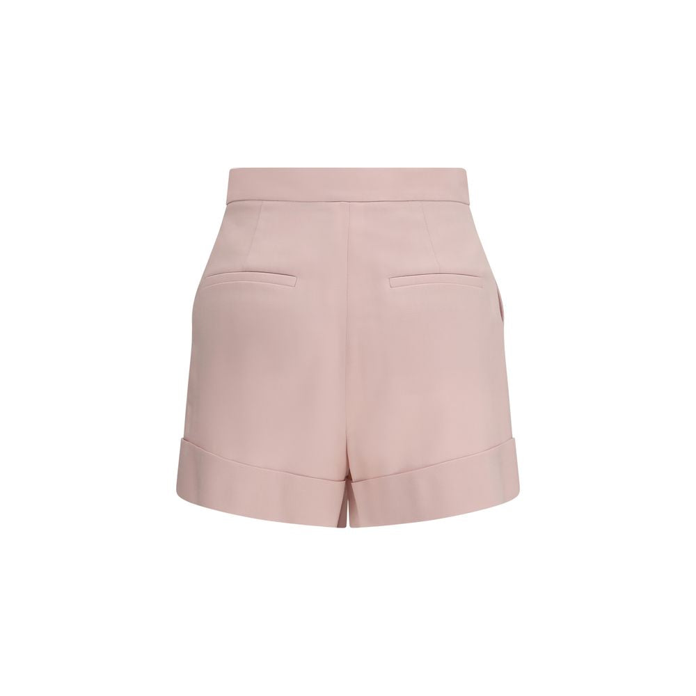 Multicolor Fleece Wool Bermuda Shorts