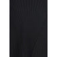 Black Viscose Casual Dress
