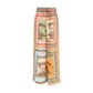Multicolor Silk Casual Pants