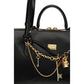 Black Calf Leather Bos Taurus Shoulder Bag