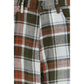 Multicolor Linen Casual Pants