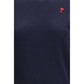 Blue Merino Wool Sweatshirt