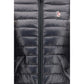 Black Polyamide Full-Length Jacket