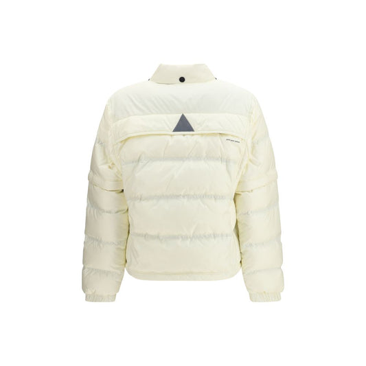 Beige Polyamide Coat