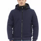 Blue Polyester Bomber
