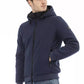 Blue Polyester Bomber