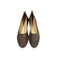 Beige Textile Women Platform Sandal