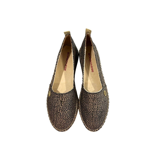 Beige Textile Women Platform Sandal