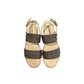 Beige Textile Women Sandal