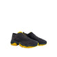 Black Leather Women Sneaker