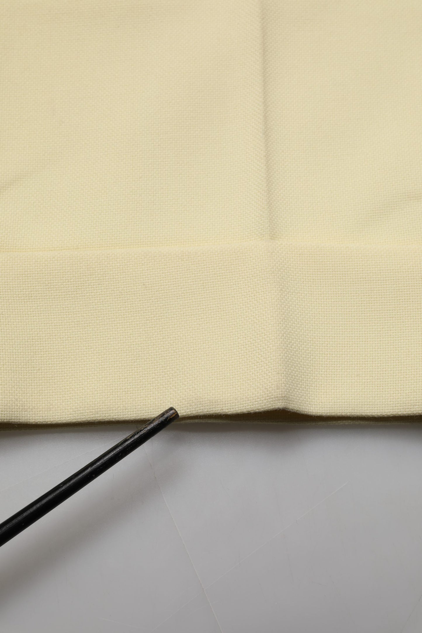 Yellow High Waisted Straight Pleated Trouser Pants