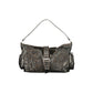Marrone Polyurethane Women Handbag